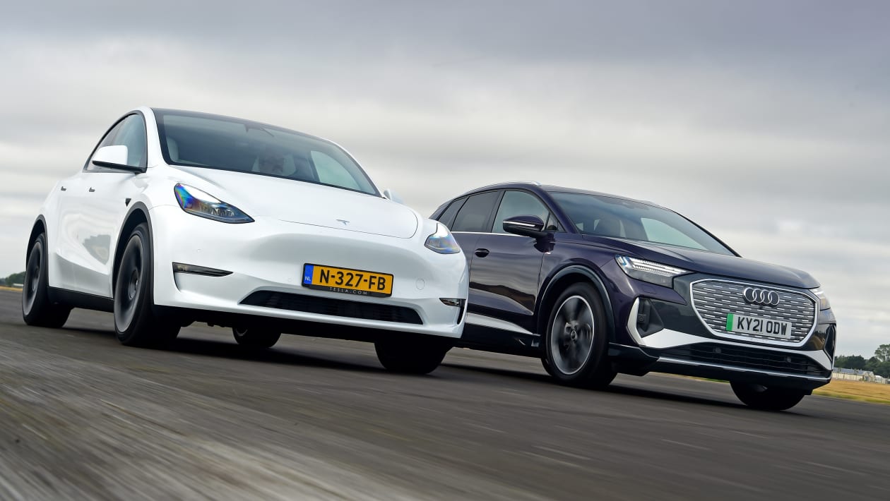 Audi e tron sportback vs tesla shop model y